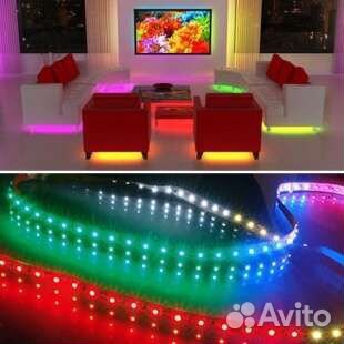 Светодиодная лента rgb с пультом от 5 м