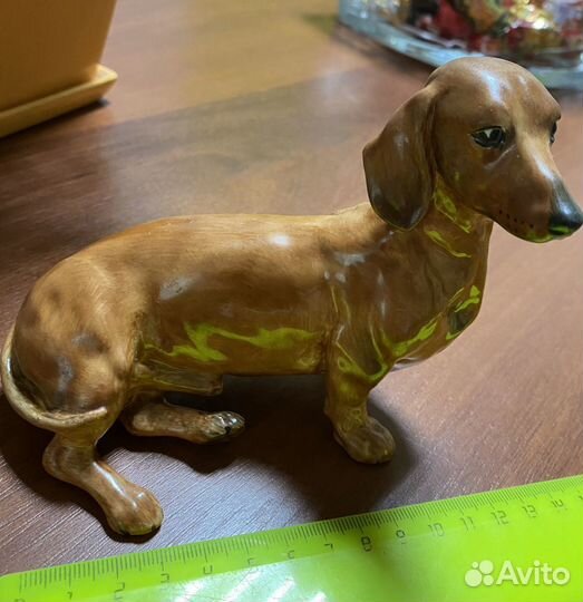 Статуэтки фарфор такса спаниэль Lladro Coal Port