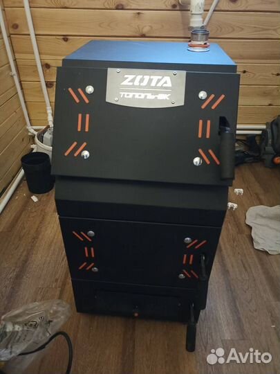 Твердотопливный котел zota Тополь-16вк комплект