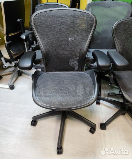 Кресло Herman Miller Aeron, оригинал, кат.А и В