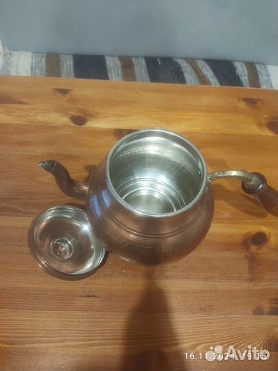 Чайник медный 2 л