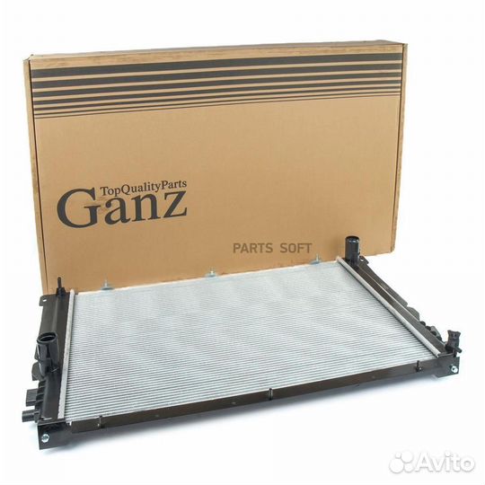 Ganz GIF07057 Радиатор охлаждения двигателя ГАЗель