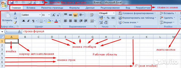 Обучение Microsoft Word/Excel/Power Point