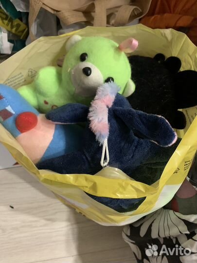 Мягкие игрушки 2 пакета