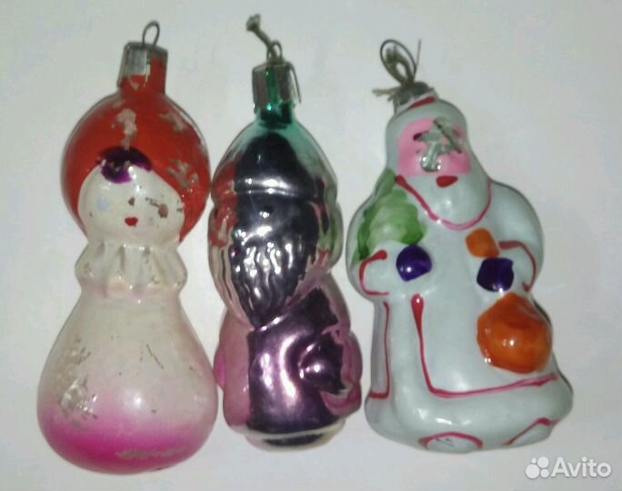 Советские игрушки на елку