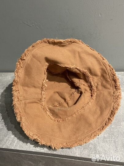 Панама новая бежево-коричневая