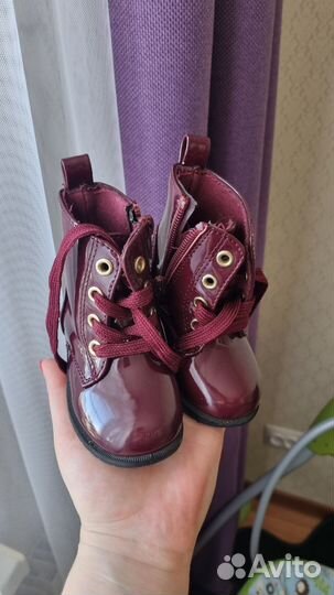 Ботинки детские весна на девочку 20 размер
