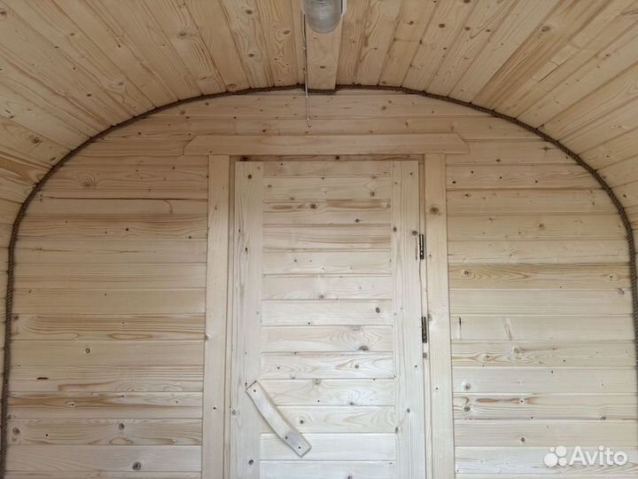 Баня бочка 4 метра