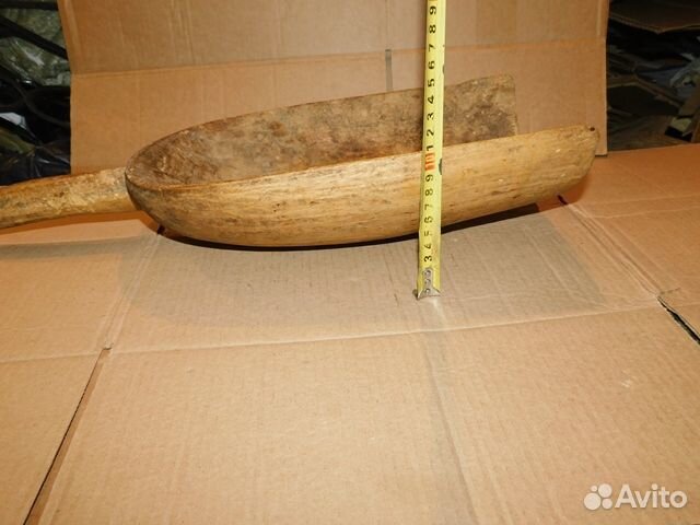 Большой, старинный, мучной-зерновой совок ри-рс