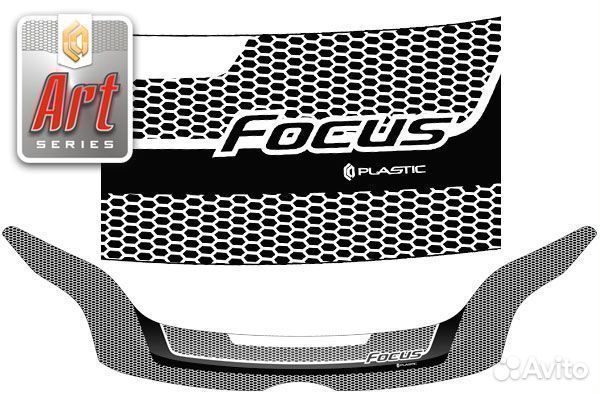 Дефлектор капота ART Ford Focus 3 седан 2011–2015
