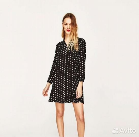 Платье рубашка zara (премиальная линейка)