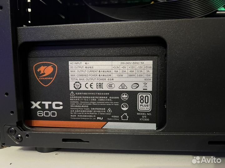 Игоровой компьютер rx 580 ryzen 5 3600