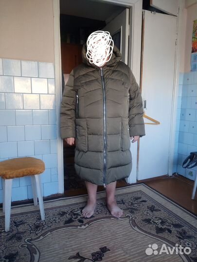 Пуховик зимний женский