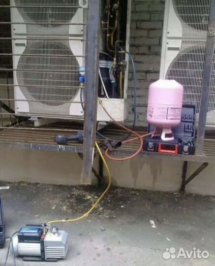 Чистка сплит систем Заправка сплит систем