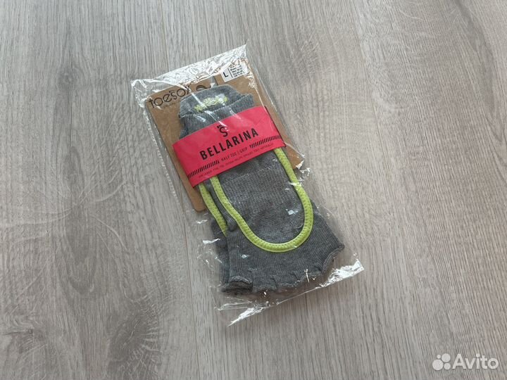 Носки для йоги, для пилатеса toesox