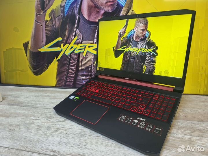 Игровой Acer nitro 5 на GTX 1650 i5 12GB / SSD 512