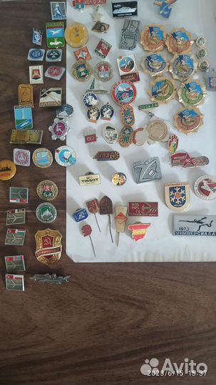 Значки СССР спортивные