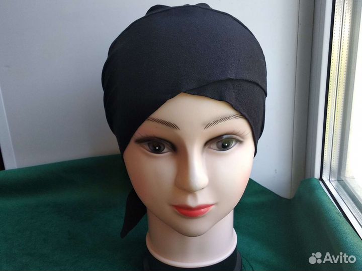 Бони с завязками подхиджабник