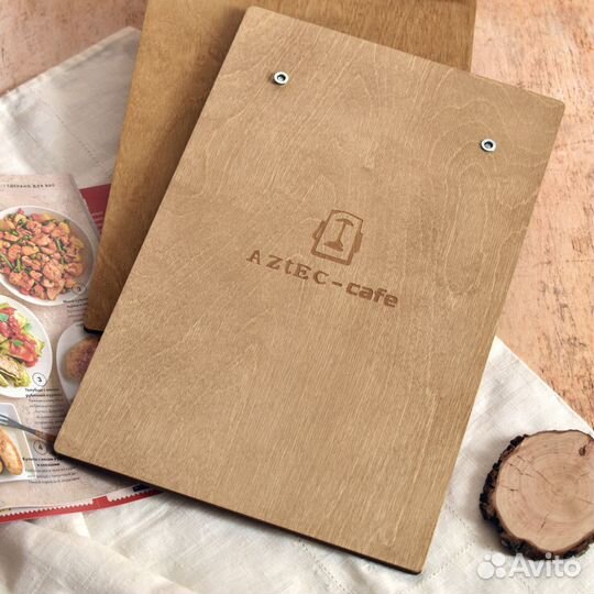 Деревянный планшет для меню (доска для меню)