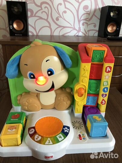 Развивающая игрушка щенок fisher price