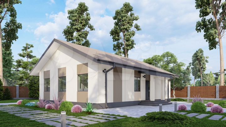 Дом 110 м² на участке 10 сот.