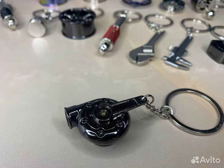 Металлические брелоки