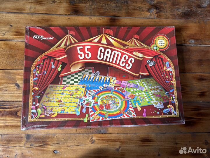 Настольная игра «55 игр»
