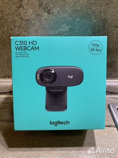 Веб-камера Logitech HD Webcam C310, черный