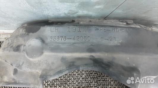 Защита арок (защита крыла, подкрылок) передняя лев