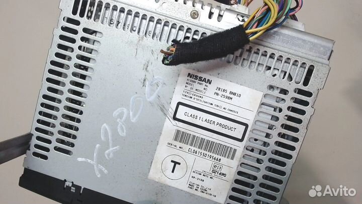 Проигрыватель CD/DVD Nissan Almera N16, 2005