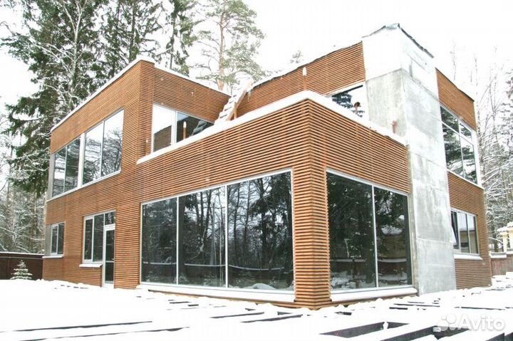 Алюминиевые окна теплые