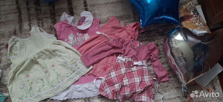 Одежда для девочки пакетом 86-98
