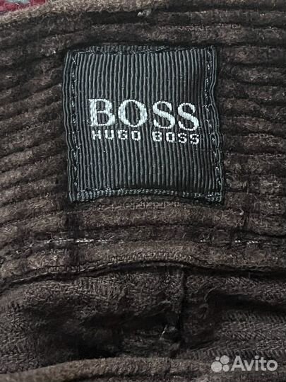 Вельветовые штаны hugo boss