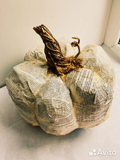 Тыква декоративная декор бутафория аренда