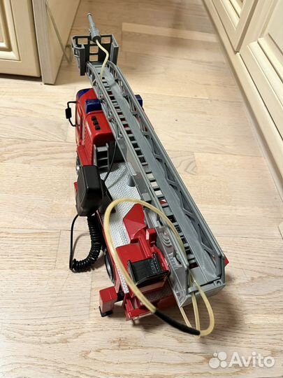 Машинки dickie toys самосвал и пожарная