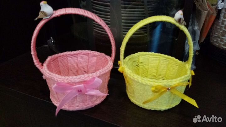 Плетеные корзинки