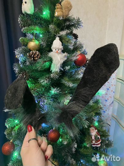 Ободок ушки зайчика аниме