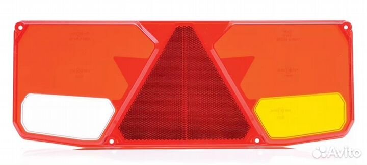 Стекло заднего фонаря прицепа