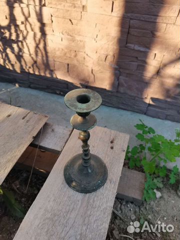 Подсвечник бронза