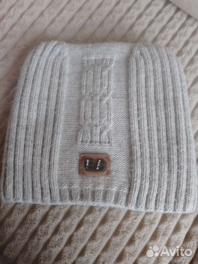 Комплект шапка, шарф