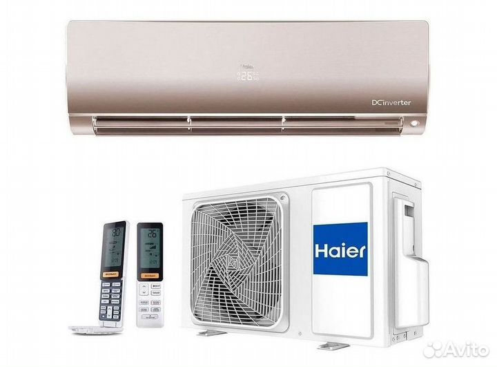 Сплит система с установкой