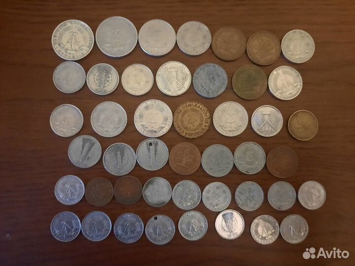 Монеты Германия фрг ГДР