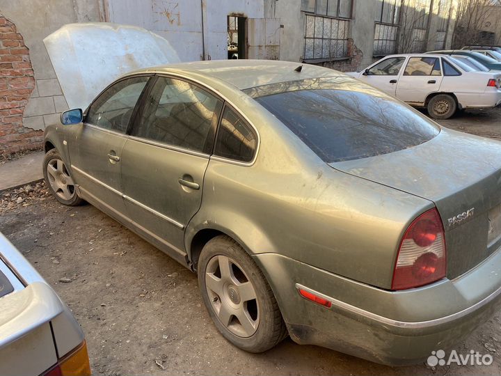 В полном разборе Volkswagen Passat 2003г 1.8T