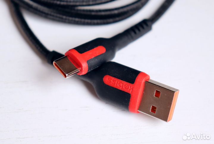 Кабель для зарядки Type c, lightning (iPhone) USB