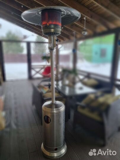 Уличный газовый обогреватель