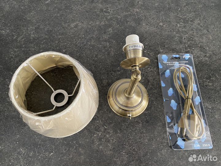 Бра Arte Lamp york A2273AP-1AB