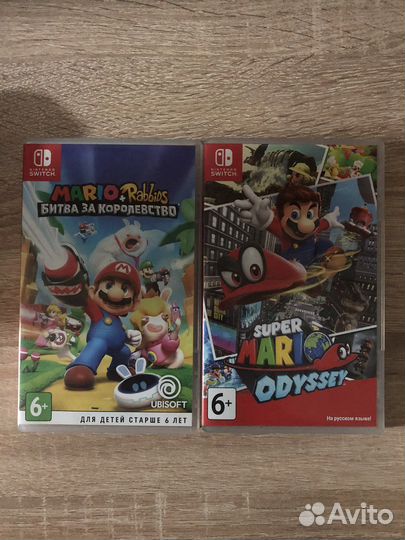 Игры про Mario для Nintendo switch