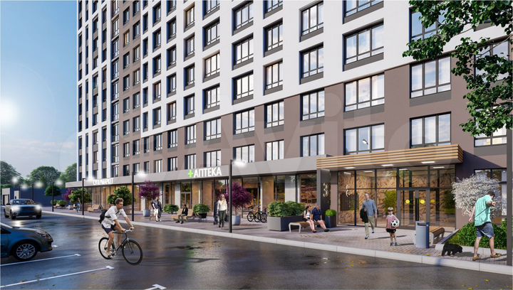 3-к. квартира, 80,9 м², 6/25 эт.