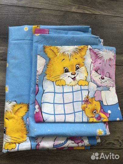 Детское постельное белье новое