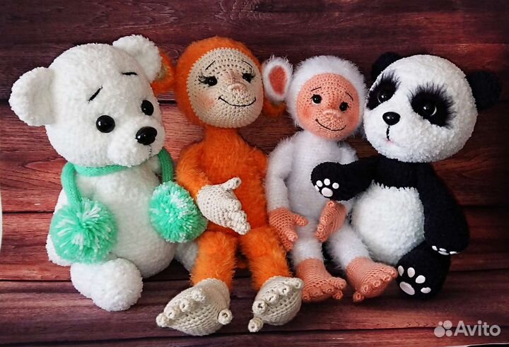 Игрушки ручной работы (амигуруми)
